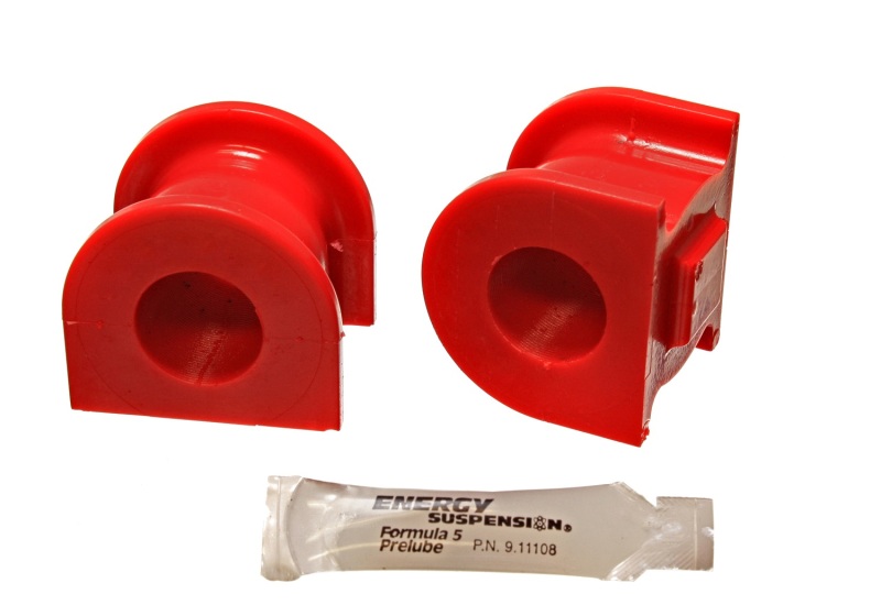 Honda S2000 Sway Bar Bushing Set - Rear - Energy Suspension - Hyper-Flex Polyurethane, 25.4mm - Red - `00-`09 Honda S2000 Sway Bar Bushing Set - Rear - Energy Suspension - Hyper-Flex Polyurethane, 25.4mm - Red - `00-`09